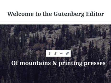 Disabilitare Gutenberg